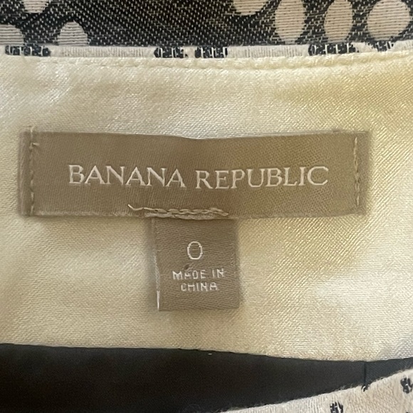 Banana Republic Paisley Jaquar Pencil Skirt Size 0 - Picture 4 of 11